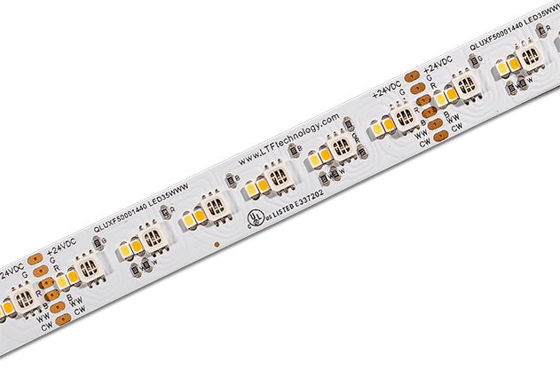 QLUXF50001440LED35WWW RGBWWW flexible LED tape