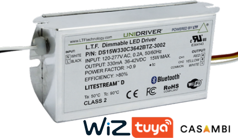 SI Series Wireless Integrated LED Drivers and Lite Stream Lighting Control App